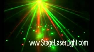 300mW RGY Red+Green Starlight Fireworks Twinkling Laser Lighting DJ Party-2018