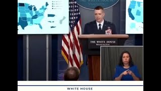 White House Coronavirus Press Briefing 19 Nov   Brig Gen David Sanford