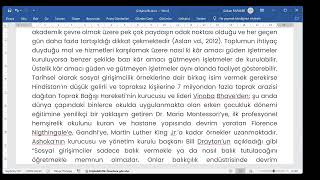 GİRİŞİMCİLİK 6. ünite SOSYAL GİRİŞİMCİLİK. AUZEF tüm bölümler ve SOSYOLOJİ 4. Sınıf