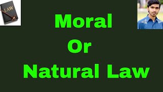 moral law Or Natural Law in urdu and hindi