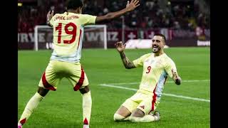 Lamine Yamal only needed four minutes to assist Joselu for Spain's opener against Switzerland 🤗