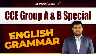 CCE Mains Group A & B Special | English Grammar | WebSankul