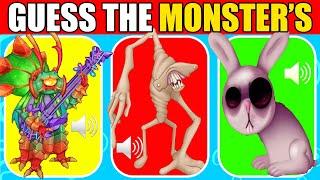 GUESS the MONSTER'S VOICE | MY SINGING MONSTERS | MawNoeLith, WAXEDXP, TongTing