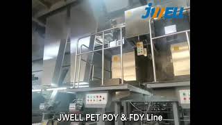 #Jwell #PET #PA6 #PP #PU #Spandex #POY #FDY #Chemical #Fiber #Spinning #Line salat@jwell.cn #Turkey