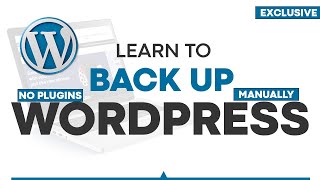 How to backup WordPress website manually without plugin via cPanel- WordPress Backup