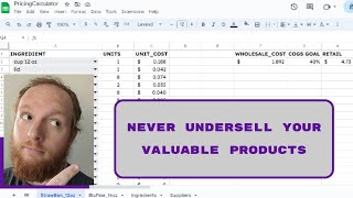 Your Etsy Shop Deserves this Pricing Calculator Spreadsheet Tool