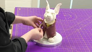 The White Rabbit Cake Topper