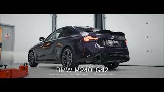 BMW M240i G42 - Cobra Sport Exhaust Venom Race Rear Axle Back (Box Delete) Performance Exhaust Sound