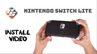 EasySkinz NINTENDO Switch LITE Skins - Install Video