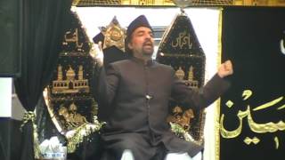 Molana Syed Saghir Abid Rizvi reciting 8th Muharram Majlis