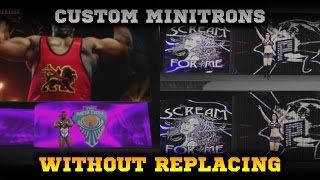 WWE 2K15 MOD: Custom Minitrons without Replacing [TUTORIAL]