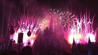 Happily Ever After Fireworks Show at Magic Kingdom Walt Disney World in Bay Lake, Florida 06-11-2017