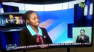 SEC 2018 prize winners on TV in Zimbabwe