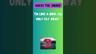 Flight of the Voice: Guess the Singer Behind 'I'm Like a Bird'!