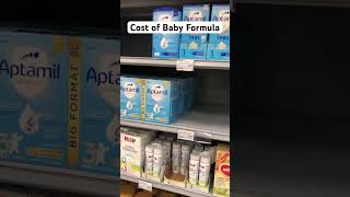 Living in Estonia (Cost of Baby Formula)