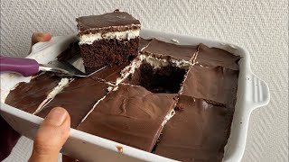 DELICIEUX DESSERT FACILE /GATEAU QUI PLEURE🥲un dessert qui met tout le monde d’accord 😝