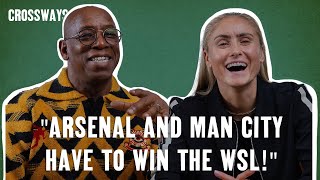 Steph Houghton & Ian Wright Preview the new WSL season | Crossways EP 01