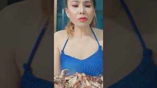 ASMR seafood #asmr #mukbang #crab #eating #food #eatingsounds