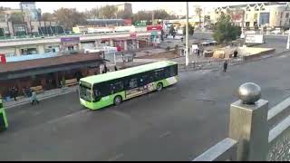 Ташкент. Узбекистан. Юнусабадский мост. Универсам.