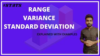 Range , Variance , Standard Deviation #Stats