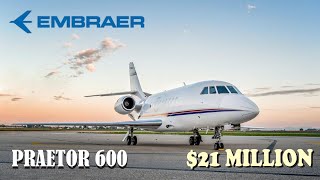 Inside the Embraer praetor 600| $21 million private jet