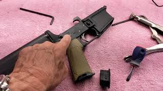 Shooting AR 15 replace grip by froggy