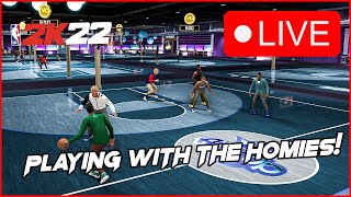 Playing 2K22 With The Homies!! (LIVESTREAM)