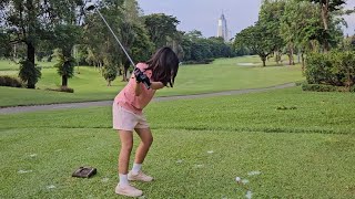 Edisi maen #golf bersama #family  #batak  #borubatak  di @Senayangolfclubjakarta ..seru-seruan