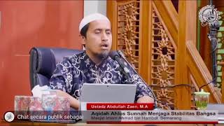 *AQIDAH AHLUSUNNAH MENJAGA STABILITAS BANGSA*