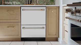 Café Double Dishwasher Drawer with Customizable Style