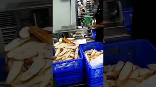 Baguette bread cutter machine