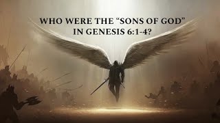 Genesis 6:1-4 Who were the "Sons of God?"