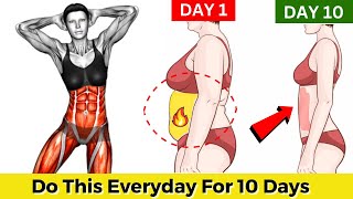 Do This Every Morning And Look In The Mirror | Standing Flat Belly Workout & Weight Loss Exercises