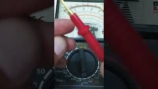 Cara Cek Lampu LED dengan Multitester Analog #elektronik #analogmultimeter #multimeter