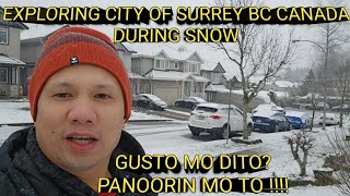 MGA DAPAT MONG PAGHANDAN SA PANAHON NG TAG-SNOW || EXPLORING CITY OF SURREY BC CANADA