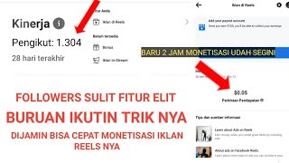 Cuman 20 hari iklan reels langsung monetisasi padahal konten reuplod ‼️