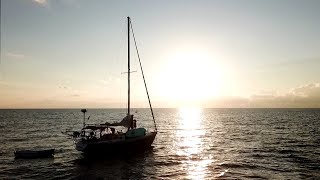 GREAT BAHAMA BANK OVERNIGHT ANCHORING | Sailboat Story 105