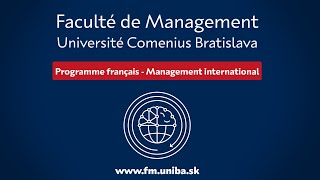 Programme français - Management international