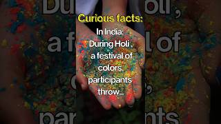 🤣 YOU DON'T WANT TO GO HOLI FESTIVAL,HERE IS WHY!The Quirky and Fun Side of Indi culture! #shorts