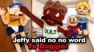 SML Movie: Jeffy said no no word to Duggie!