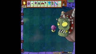 PLANTS VS ZOMBIES - FUME-SHROOM VS DR. ZOMBOSS! 😈👿👹 #shorts #pvz