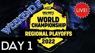 Call of Duty Mobile Regional Playoffs - Weekend 2 - Day 1 - Europe - World Championship 2022