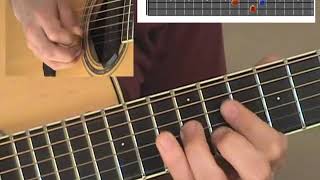 Am7b5 Arpeggio Cm shape Guitar Exercise - Step 4