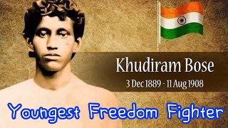 Khudiram Bose Status | Youngest Freedom Fighter of India | Khudiram Bose Death Anniversary | 11 Aug