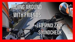 Aprilia SR50 R | Riding around #2 (Leo Vince ZX-R soundcheck)