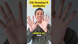 Cara mudah perkalian 9 jarimatika pak trisno #trisnomathnian