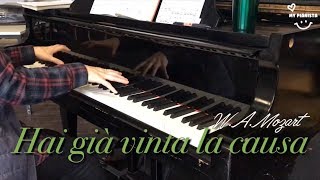 Hai già vinta la causa, Conte, Piano accompaniment, Opera karaoke