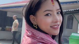 भेडेटारको नजिकै रहेको पाथीभरा मन्दीरमा हामी परिवार एकसाथ ….😇| Sister goals ❤️| Dharan Bhedetar