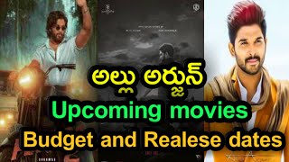 Allu arjun upcoming telugu movies list ll allu arjun telugu movies list all