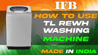 How to Use TL-rewh Washing machine || hardev ac